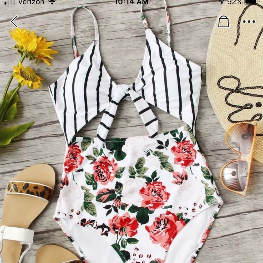 NWT SHEIN one piece swimsuit